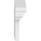 Ekena Millwork Eyebrow Architectural Grade PVC Pediment, 86"W x 10-1/2"H x 2-3/4"P PEDP086X105EYE00 - alternate 3